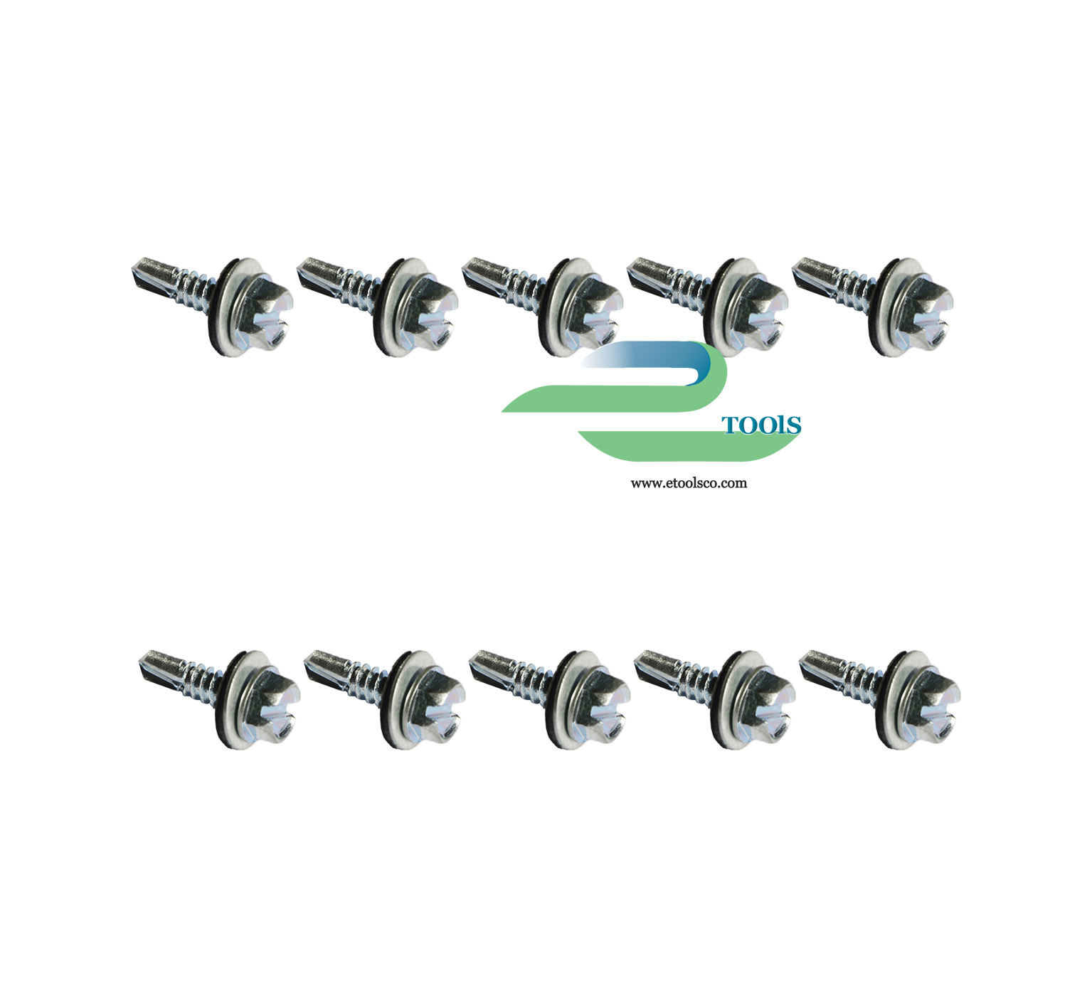 پیچ شیروانی سر مته ای 6/3×19